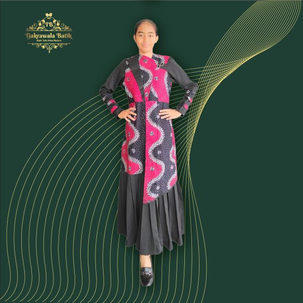 Dress Wanita Batik Tulis Tanjung Bumi (Women's Batik Tulis Tanjung Bumi Dress)