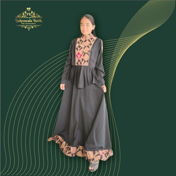 Dress Wanita Batik Tulis Tanjung Bumi (Women's Batik Tulis Tanjung Bumi Dress)
