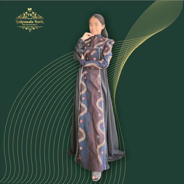 Dress Wanita Batik Tulis Tanjung Bumi (Women's Batik Tulis Tanjung Bumi Dress)